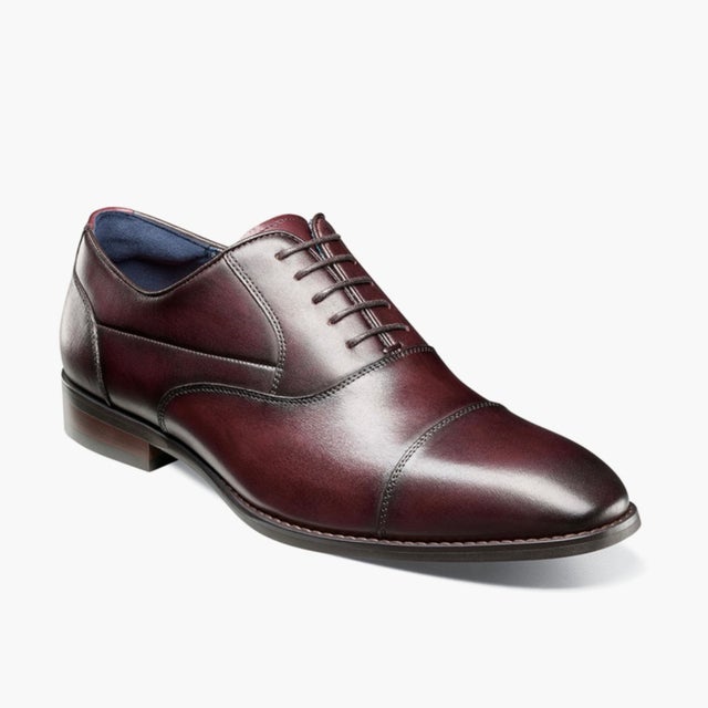 stacy adams dress shoes for men Men's Tinsley-Wingtip Oxford Black/White / 10 Smooth lining with a RedZone removable insole Shop Men's Stacy Adams Shoes